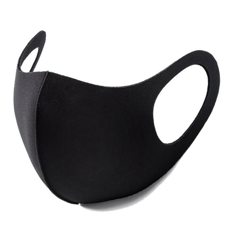 Kids Face Mask - หน้ากากป้องกันรังสียูวีผู้ใหญ่เด็กฤดูร้อนหน้ากากคล้องหูสีดําเดินทางเป็นมิตรระบายอากาศน้ําหนักเบาล้างทําความสะอาดได้ผ้าคลุมหน้า