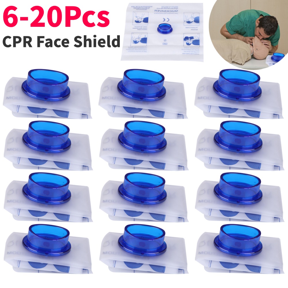 Kids Face Mask - 1-10PCS Disposableฉุกเฉินประดิษฐ์การหายใจปาก-ปากCPR Face Shieldขนาดกระเป๋าหนึ่งวาล์วCPRหน้ากากสําหรับผู้ใหญ่เด็ก