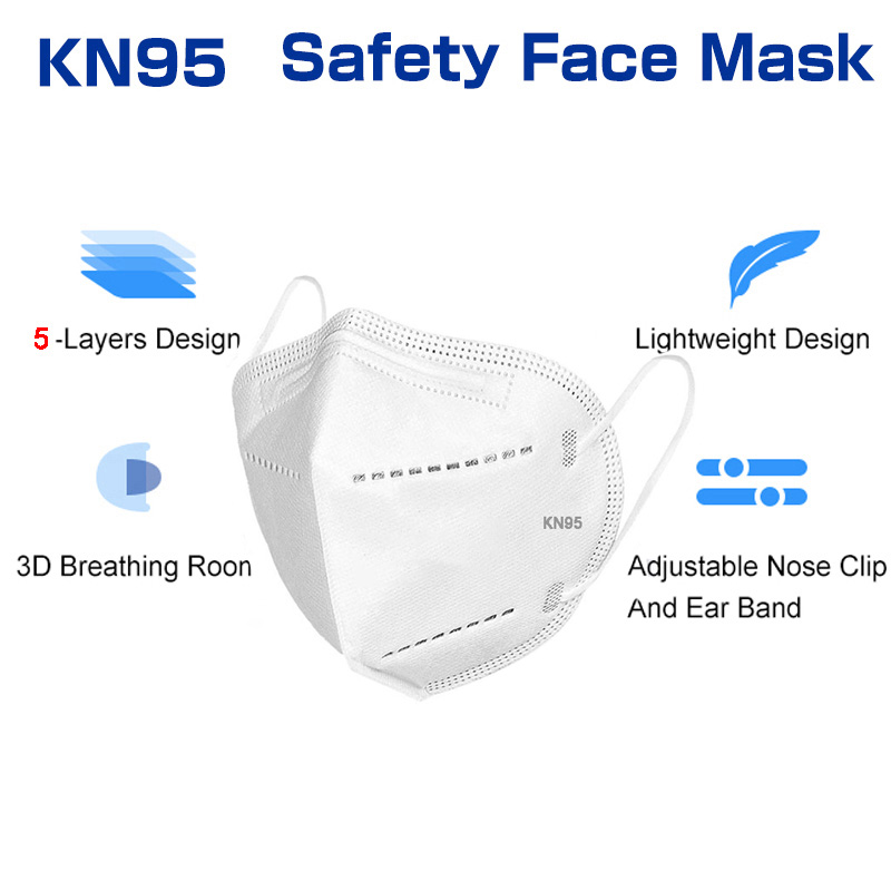10-100PCS Mascarillas FFP2หน้า - Disposable Surgical Mask บทวิจารณ์และราคา