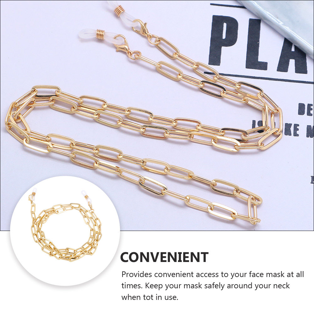 สายคล้องแว่นตาแบบคลิปหนีบกระดา - Mask Chain Holder บทวิจารณ์และราคา