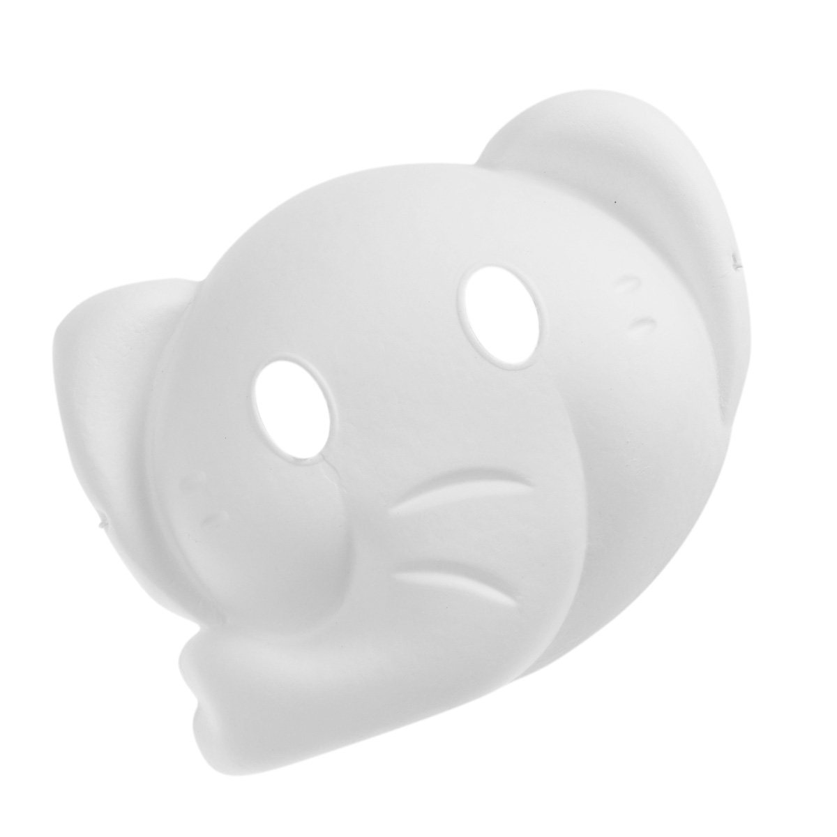 หน้ากากสีขาวเปล่าแบบเต็มหน้า ส - Kids Face Mask บทวิจารณ์และราคา