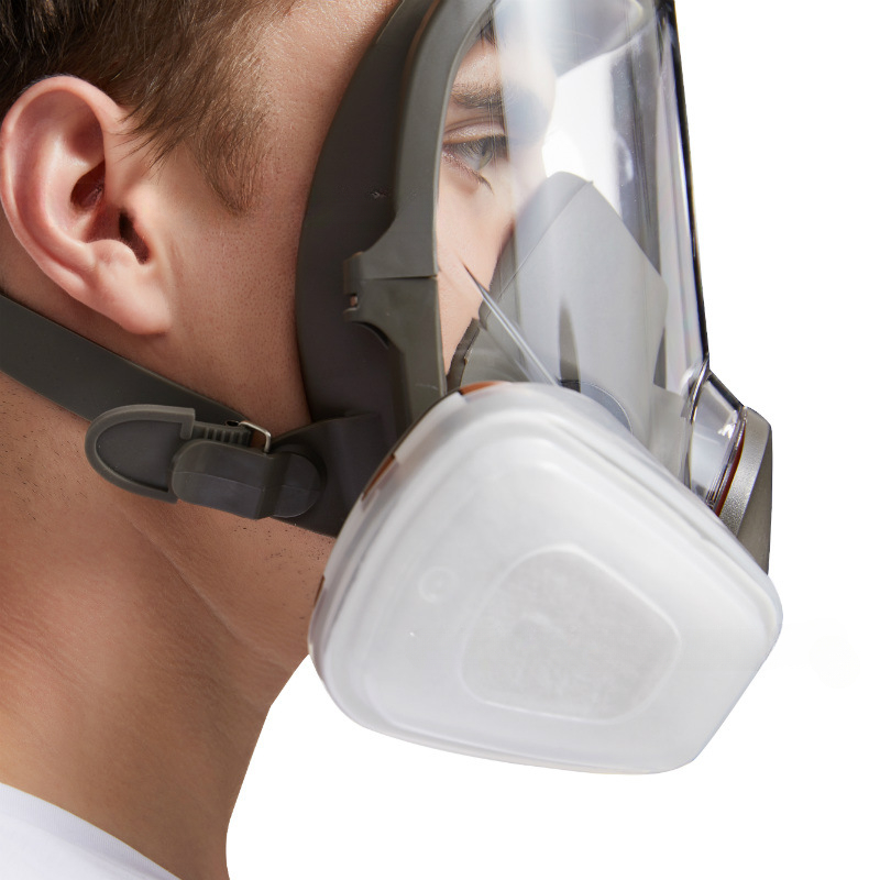 หน้ากากป้องกันก๊าซพิษ6800ป้องก - Dust Mask Construction บทวิจารณ์และราคา
