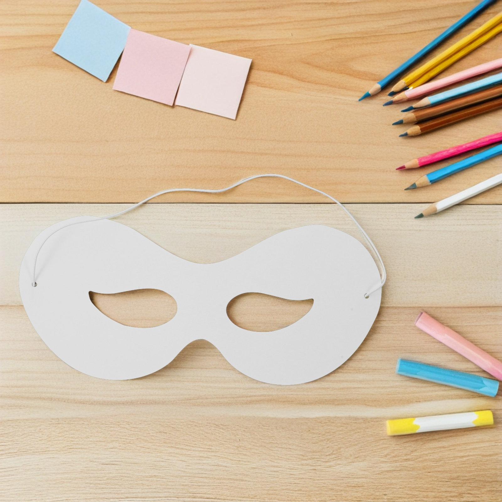 หน้ากากกระดาษสีขาวสำหรับเด็ก 4 - Kids Face Mask บทวิจารณ์และราคา