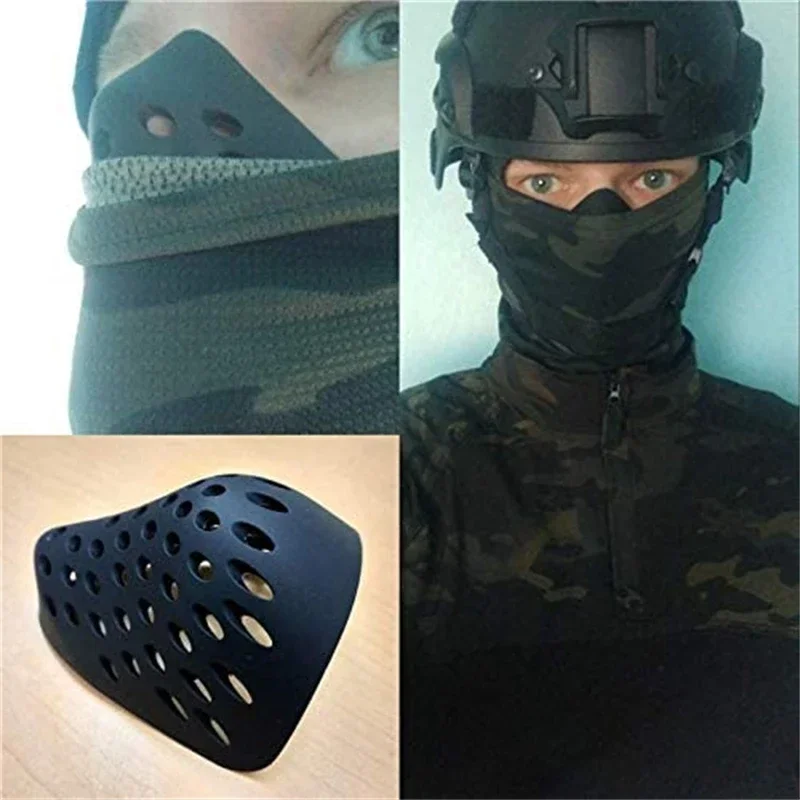 หน้ากากฮาโลวีนแบบครึ่งหน้า ปิด - Silicone Mask Bracket บทวิจารณ์และราคา