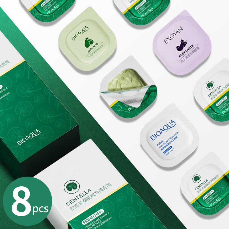 8 Pcs Centella พุดดิ้งหน้ากากม - Dust Mask Construction บทวิจารณ์และราคา