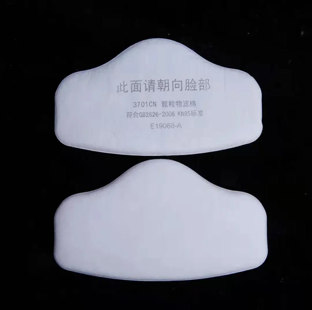 3701 อนุภาคผ้าฝ้ายสําหรับ 3M 3 - Dust Mask Construction บทวิจารณ์และราคา