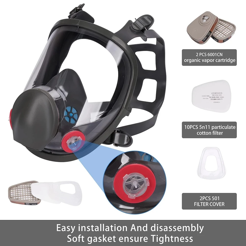 6800 อุตสาหกรรมจิตรกรรม Sprayi - Dust Mask Construction บทวิจารณ์และราคา